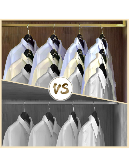 50 Ganchos Conector de Percha Sankoly Oro 8.7 mm Metal