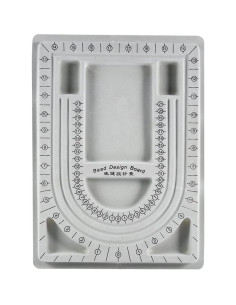 Tablero de Perlas H&W Gris 32.7x24 cm para Joyería DIY 2