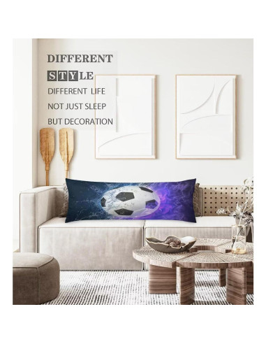 Funda de Almohada de Cuerpo KENADVI 51x137 cm Suave Decorativa