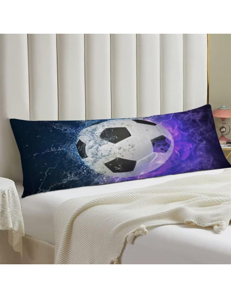 Funda de Almohada de Cuerpo KENADVI 51x137 cm Suave Decorativa