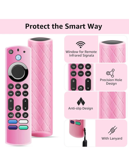 Funda de Silicona OneBom para Control Remoto Fire TV 4K Max