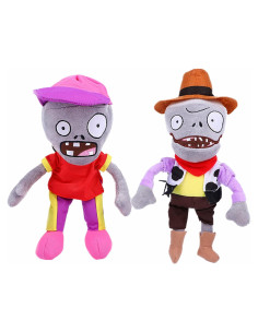 Muñecos de Peluche PVZ 2PCS Basherise Suaves 220g