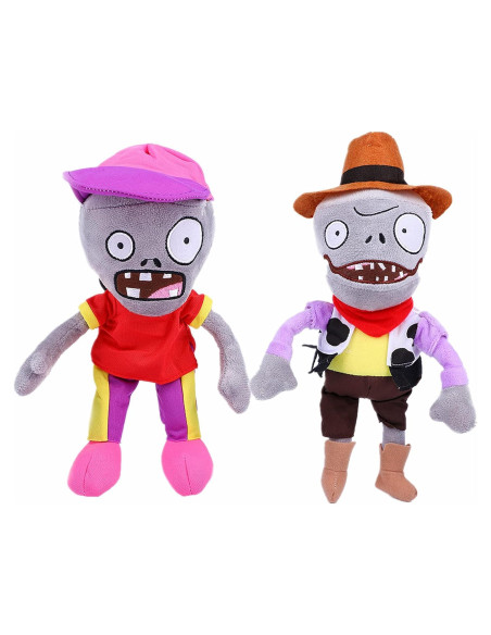 Muñecos de Peluche PVZ 2PCS Basherise Suaves 220g