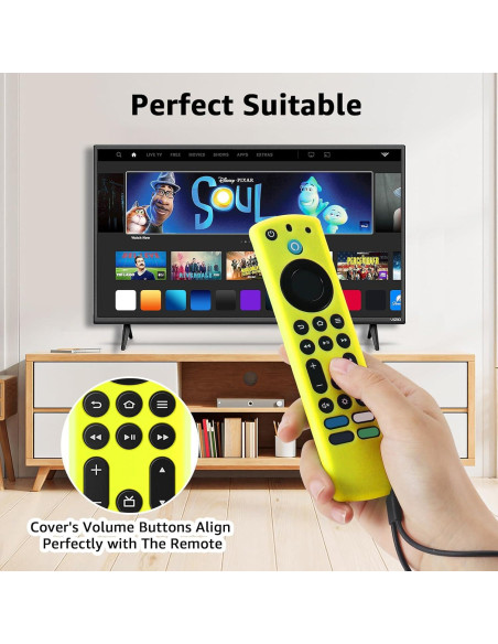 Funda de Silicona OneBom para Control Remoto Fire TV 4K Max