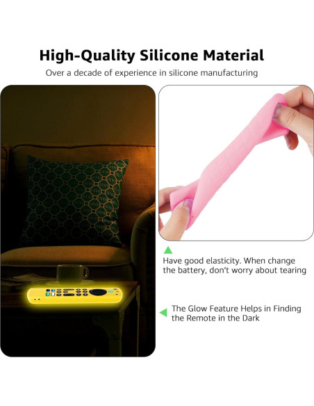 Funda de Silicona OneBom para Control Remoto Fire TV 4K Max