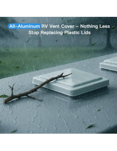 Cubierta de Ventilación de Aluminio Safoner 35.56cm para RV 2