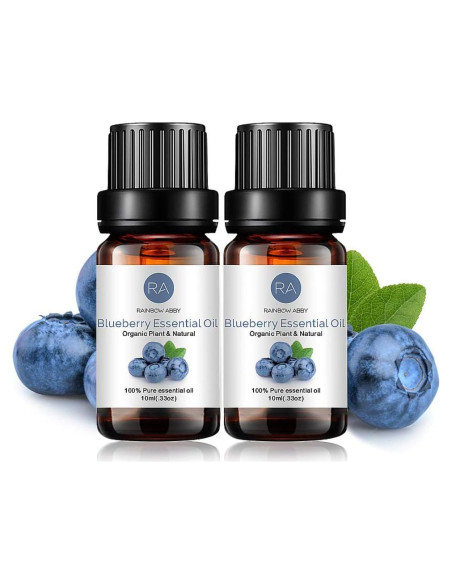 Paquete de 2 Aceite Esencial de Arándano 100% Puro 10ml