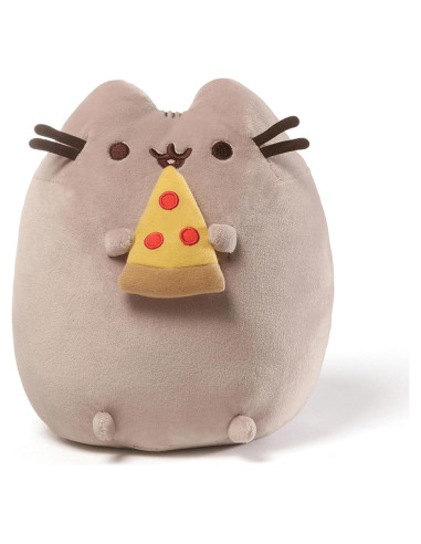 Peluche GUND Pusheen Snackable Pizza 24.1 cm Gris