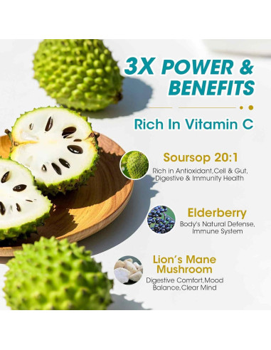 Gota Líquida de Graviola iMATCHME 30 ml - Inmunidad y Digestión