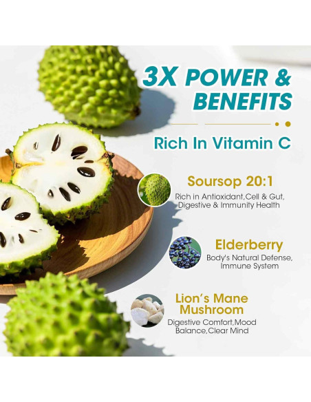 Gota Líquida de Graviola iMATCHME 30 ml - Inmunidad y Digestión