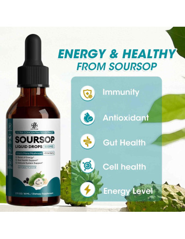 Gota Líquida de Graviola iMATCHME 30 ml - Inmunidad y Digestión