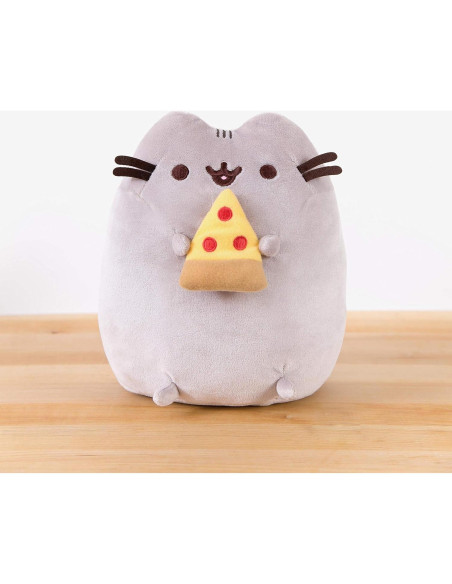 Peluche GUND Pusheen Snackable Pizza 24.1 cm Gris