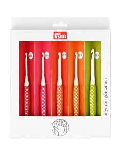 Juego de Ganchillos Ergonómicos Prym 10 Piezas 3.5mm a 12mm 2