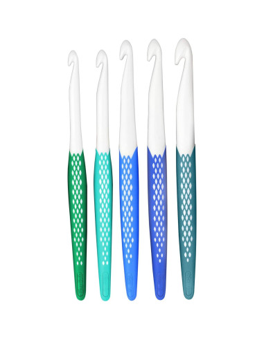 Juego de Ganchillos Ergonómicos Prym 10 Piezas 3.5mm a 12mm