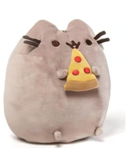 Peluche GUND Pusheen Snackable Pizza 24.1 cm Gris