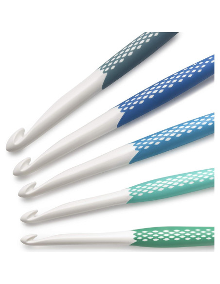 Juego de Ganchillos Ergonómicos Prym 10 Piezas 3.5mm a 12mm