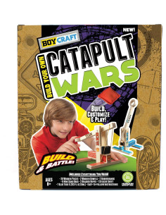 Juego de Guerras de Catapultas Boy Craft - 20 Piezas de Madera 2
