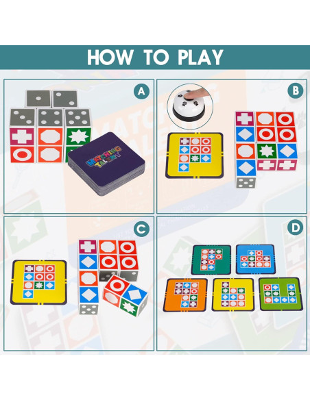 Juego de Rompecabezas de Madera Funtactics 5 Jugadores