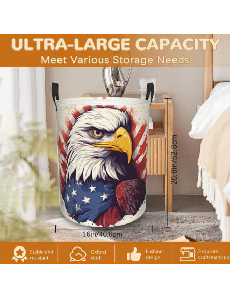 Cesta de Ropa Plegable TUBAMQ 50.8x40.6 cm Impermeable