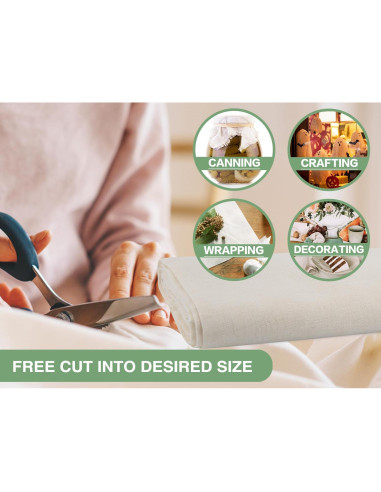 Paño de Queso Olicity 9.14m Algodón Orgánico Grado 90