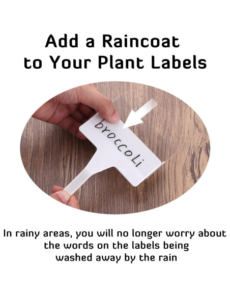 28 Etiquetas de Planta T-Forma GUFJUCH Impermeables 30 cm