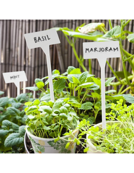 28 Etiquetas de Planta T-Forma GUFJUCH Impermeables 30 cm