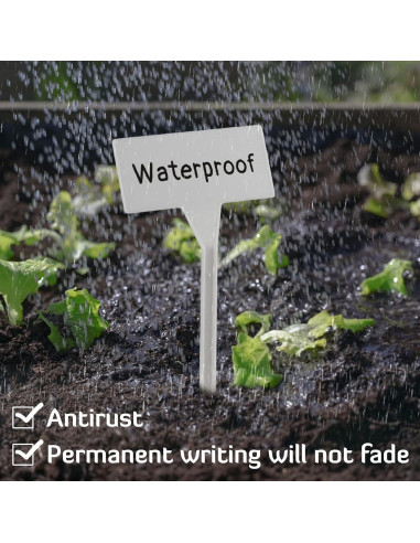 28 Etiquetas de Planta T-Forma GUFJUCH Impermeables 30 cm