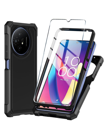 Funda protectora TCL 60 XE NXTPAPER 5G con vidrio templado Funda protectora TCL 60 XE NXTPAPER 5G con vidrio templado