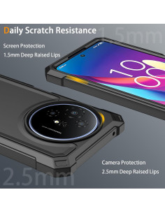 Funda protectora TCL 60 XE NXTPAPER 5G con vidrio templado 2