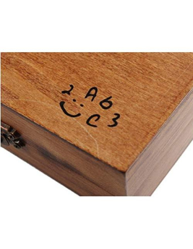 Juego de 70 Sellos de Letras y Números Vintage YPSelected