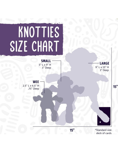 HuggleHounds Juguete de Peluche para Perros Bitsy Bunny