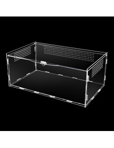 Terrario Acrílico UCandy 15.24x20.32x35.56 cm para Reptiles 2