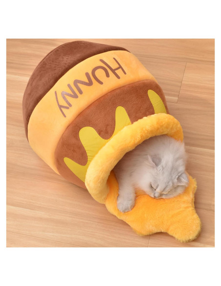 Cueva de Gato Honey Pot Romaneco 42x37x30 cm Marrón