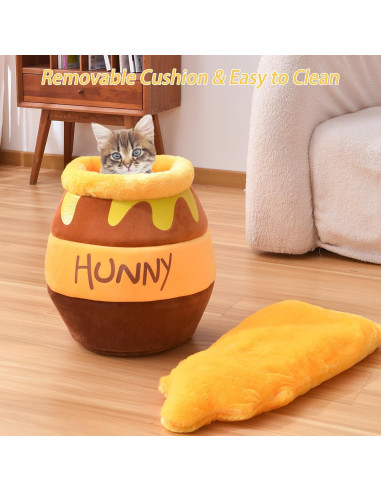 Cueva de Gato Honey Pot Romaneco 42x37x30 cm Marrón