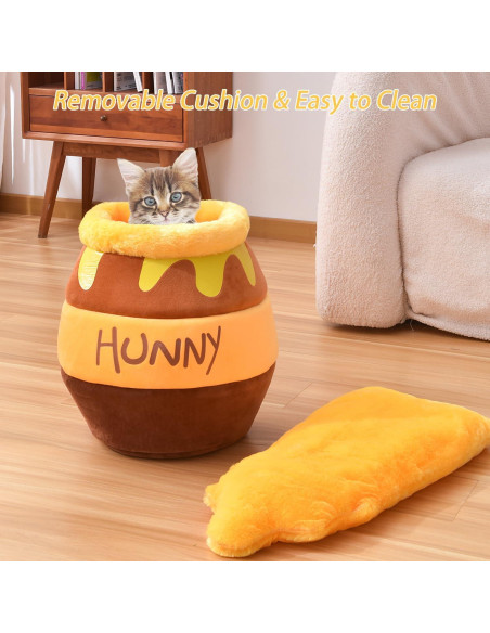 Cueva de Gato Honey Pot Romaneco 42x37x30 cm Marrón