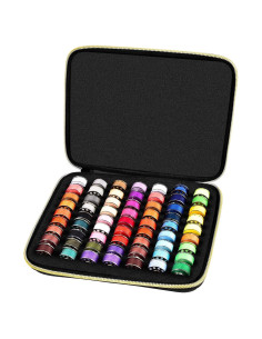 Soporte Organizador de Bobinas ALKOO 63 Ranuras Negro