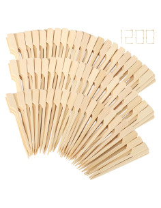 Palillos de Cóctel de Bambú FATLODA 3.5" 1200PCS