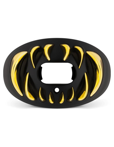Protector Bucal Battle Oxygen Chrome 3D Predator - Negro/Dorado