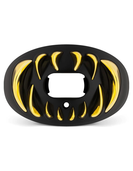 Protector Bucal Battle Oxygen Chrome 3D Predator - Negro/Dorado