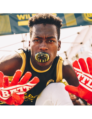 Protector Bucal Battle Oxygen Chrome 3D Predator - Negro/Dorado