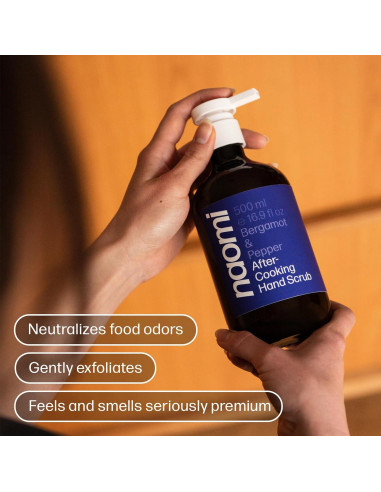 Exfoliante de Manos Naomi 500ml Bergamota y Pimienta