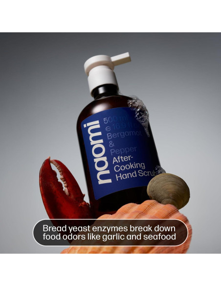 Exfoliante de Manos Naomi 500ml Bergamota y Pimienta