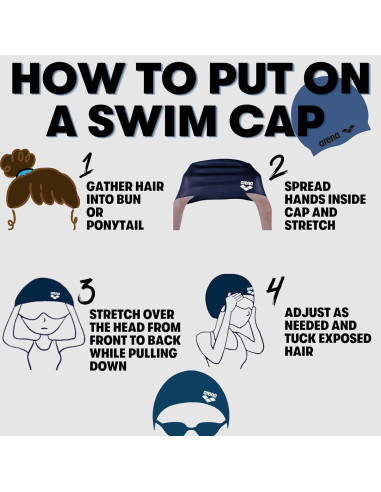 Gorro de natación Arena Classic unisex de silicona 100%