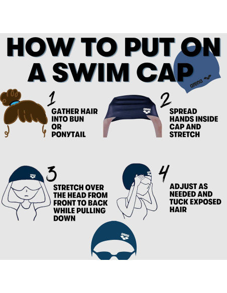 Gorro de natación Arena Classic unisex de silicona 100%