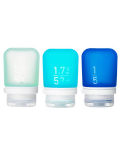 Botellas de Silicona Reutilizables humangear GoToob+ 3pk 50ml