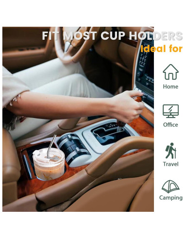 Set de 8 Tazas de Café Helado HIGIINC 480 ml Irrompibles