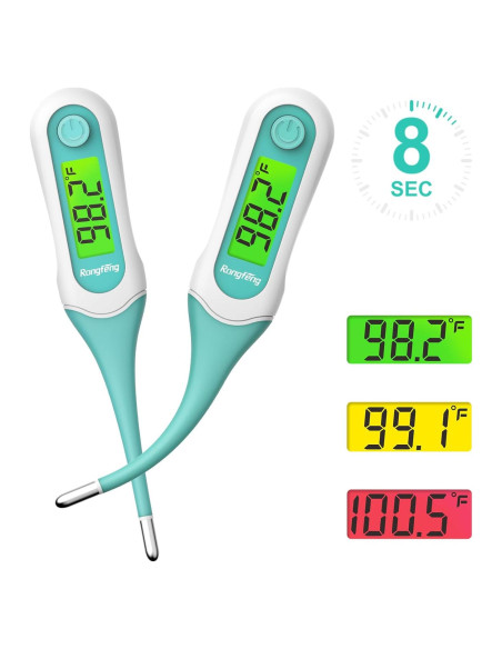 Termómetro Digital Rápido Shen Zhen 8s para Adultos y Niños Termómetro Digital Rápido Shen Zhen 8s para Adultos y Niños