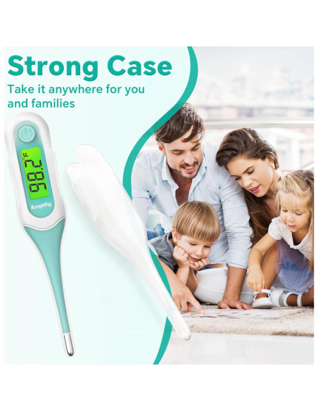 Termómetro Digital Rápido Shen Zhen 8s para Adultos y Niños Termómetro Digital Rápido Shen Zhen 8s para Adultos y Niños