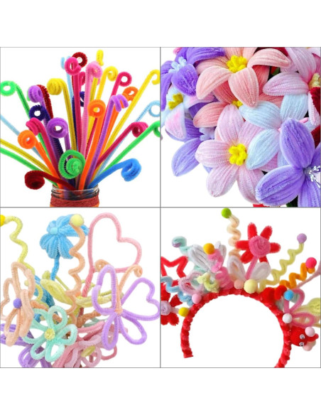 Juego de Limpiapipas Negros Swpohrat 100 Piezas 30.48 cm