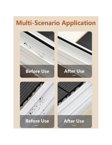 Cepillo de Limpieza 2 en 1 ESUOHYM con Raspador Oculto